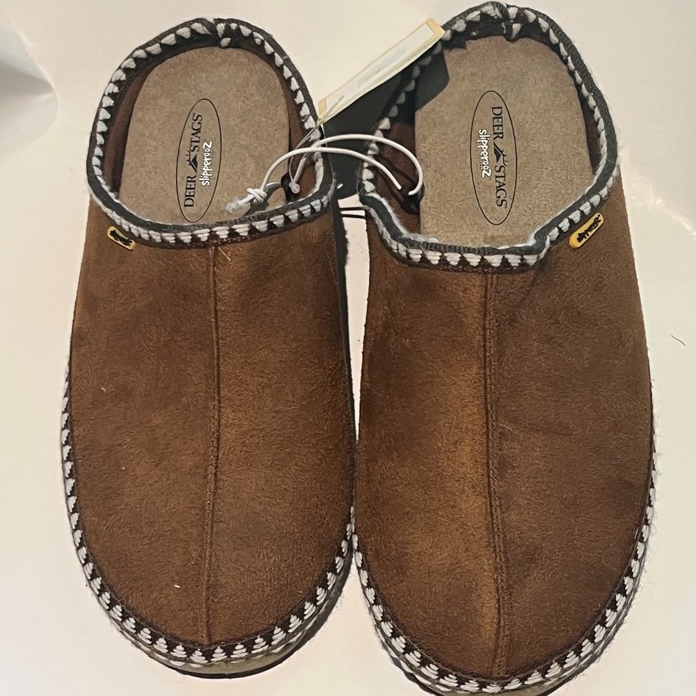 Unisex Deer Stags Slippers:  Size 10M